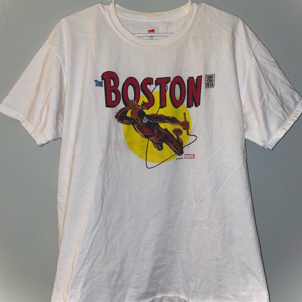 Unisex Hanes 2015 Boston Fan Expo/ComicCon Marvel Daredevil T-Shirt | Size: L